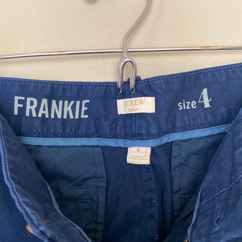 J. Crew “Frankie” Navy Pants - Picture 2 of 3